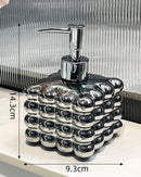 Dispensador de Sabão de Cerâmica para Banheiro e Lavabo