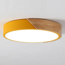 Luminária de teto Decorativa Redonda LED com controle remoto