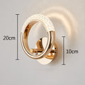 Luminária Arandela Oval de Luxo Cristal - CrystalLux