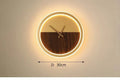 Relógio de Parede Decorativo Moderno com iluminação LED - LumiTime Prestige!
