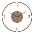PROMO OUTLET - Relógio de Parede Decorativo Moderno de Madeira - WoodCraft Elite